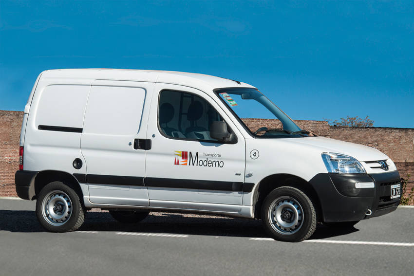 camioneta transporte moderno